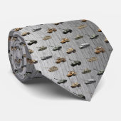 Silver Tanks van het Militaire Stropdas van de V.S (Opgerold)