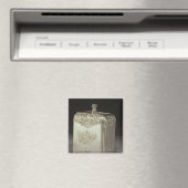 Silver tea canister van Paul de Lamerie Magneet (Insitu (Vaatwasser))