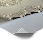 Silver tea canister van Paul de Lamerie Poster (Hoek)