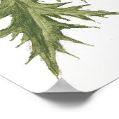 Silver Thistle - Sue Abonyi Poster (Hoek)