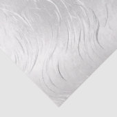 Silver Tone Decoupage Tissuepapier (Detail)