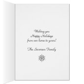 Silver Tone Snowflakes op de groeten van Red Seaso (Binnen (Rechts))