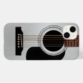 Silver Top Acoustic Guitar Case-Mate iPhone Case (Achterkant (horizontaal))