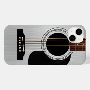 Silver Top Acoustic Guitar Case-Mate iPhone 14 Plus Hoesje