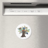 Silver Tree Magnet (Insitu (Vaatwasser))