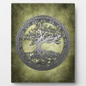 Silver Tree of Life Fotoplaat (Voorkant)