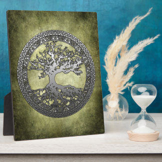Silver Tree of Life Fotoplaat
