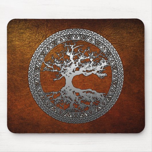 Silver Tree of Life Muismat (Voorkant)