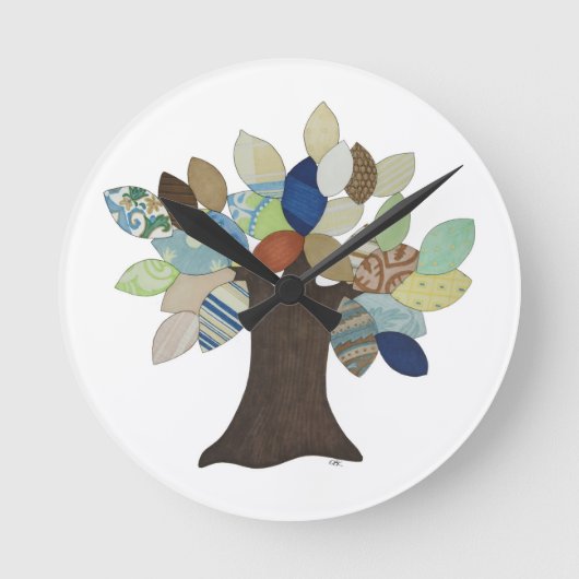 Silver Tree- Ronde Klok (Voorkant)