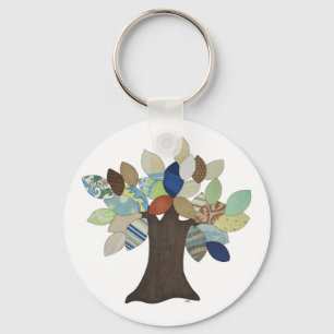 Silver Tree-Sleutelhanger Sleutelhanger