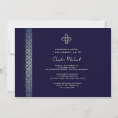 Silver Trim Uitnodiging (Voorkant)