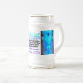 Silver trim Water Dragon stein 1952 ,2012 Bierpul (Voorkant rechts)