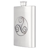 Silver Triskelion Flacon (Links)
