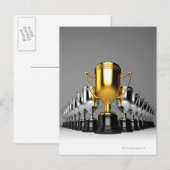 Silver Trophys 3 Briefkaart (Voorkant / Achterkant)