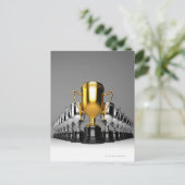 Silver Trophys 3 Briefkaart (Staand voorkant)