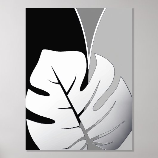 Silver Tropicana folie prints (Voorkant)