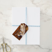 Silver Trumpet I Cadeaulabel (Met Touw)