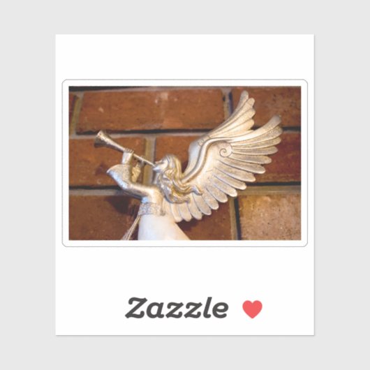 Silver Trumpet I Sticker (Vel)