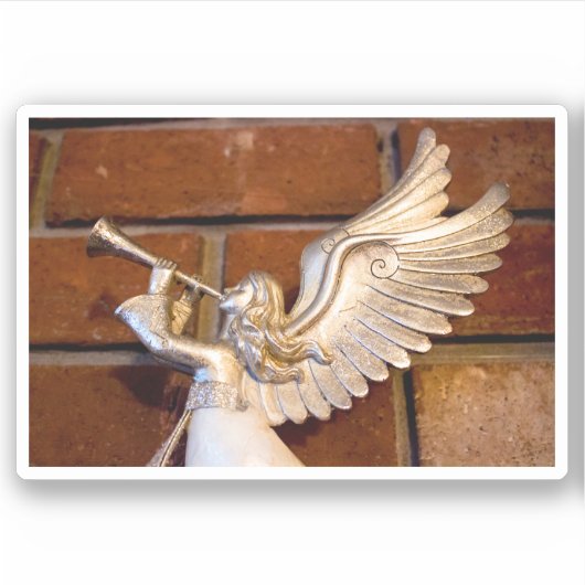 Silver Trumpet I Sticker (Voorkant)