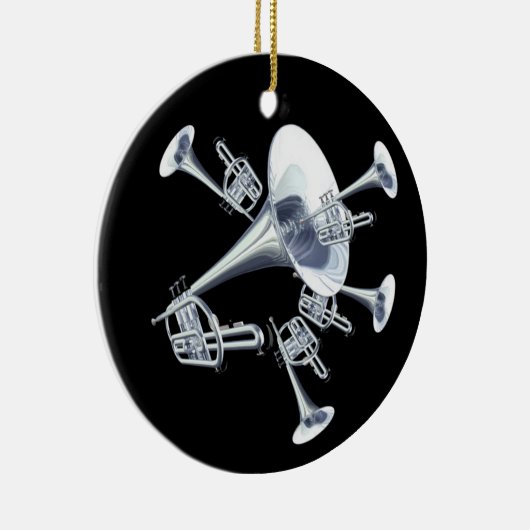 Silver Trumpets Ornament (Rechts)