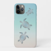 Silver Turtles Beach Style Case-Mate iPhone Case (Achterkant)