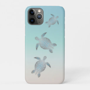Silver Turtles Beach Style Case-Mate iPhone Case