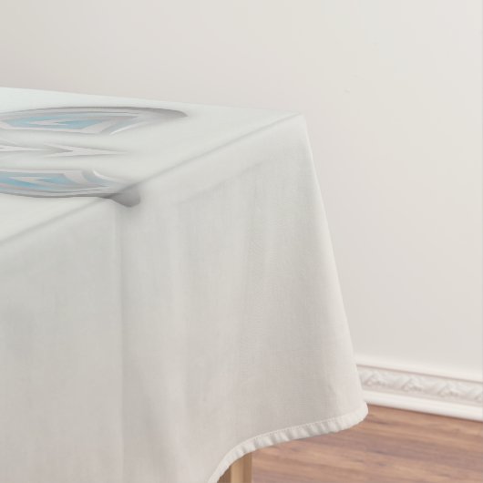 Silver Turtles Beach Style Coastal Tafelkleed (Voorbeeld)