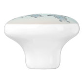 Silver Turtles Beach Style Keramische Knop (Zijkant)
