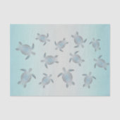 Silver Turtles Beach Style Tissuepapier (Voorkant)