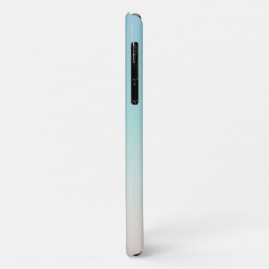 Silver Turtles Beach Style Turquoise Coastal Case-Mate iPhone Case (Achterkant/links)