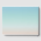 Silver Turtles Beachstyle Seaside Wedding Gastenboek (Achterkant)