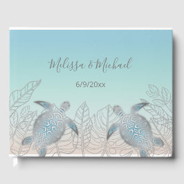 Silver Turtles Beachstyle Seaside Wedding Gastenboek
