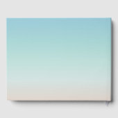 Silver Turtles Beachstyle Seaside Wedding Gastenboek (Achterkant)