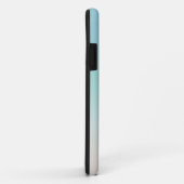 Silver Turtles Initialen Jouw naam Turquoise Beige Case-Mate iPhone Case (Achterkant/rechts)