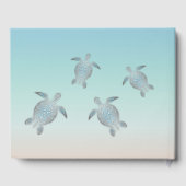 Silver Turtles Turquoise Coastal Beach House Gastenboek (Achterkant)