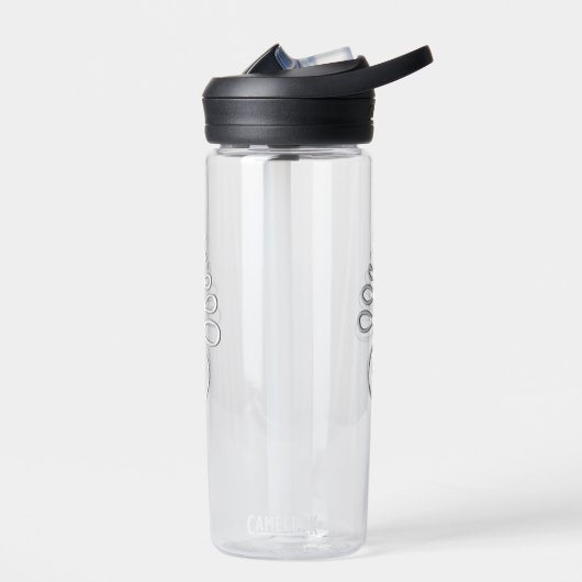 Silver Unalome water bottle Waterfles (Links)
