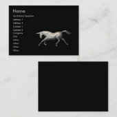 Silver Unicorn Visitekaartje (Voorkant / Achterkant)