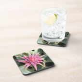 Silver Vase Plant Bloom Floral Bier Onderzetter (Rechterzijde)