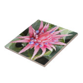 Silver Vase Plant Bloom Floral Tegeltje (Zijkant)