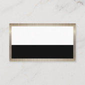 Silver Vastgoed Logo | Bedrijfslogo Visitekaartje (Achterkant)