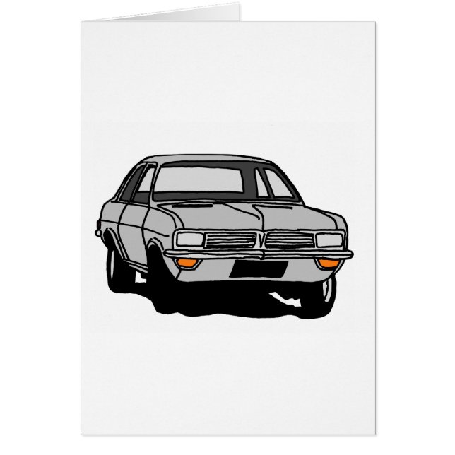 Silver Vauxhall Viva (Voorkant)