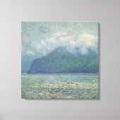 Silver Veil en Golden Gate van Childe Hassam Canvas Afdruk (Voorkant)