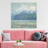 Silver Veil en Golden Gate van Childe Hassam Canvas Afdruk (Insitu (Woonkamer))