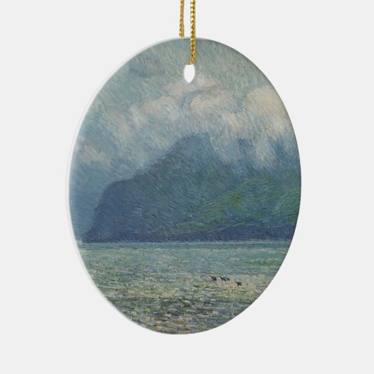 Silver Veil en Golden Gate van Childe Hassam Keramisch Ornament (Rechts)