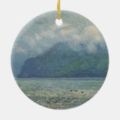 Silver Veil en Golden Gate van Childe Hassam Keramisch Ornament (Achterkant)