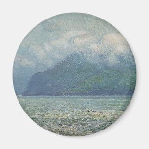 Silver Veil en Golden Gate van Childe Hassam Magneet