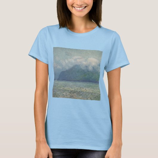 Silver Veil en Golden Gate van Childe Hassam T-shirt (Voorkant)