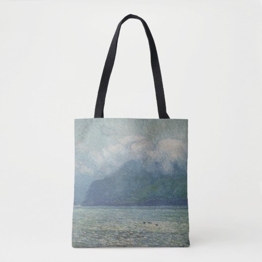 Silver Veil en Golden Gate van Childe Hassam Tote Bag (Voorkant)