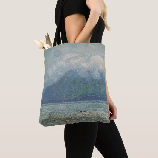 Silver Veil en Golden Gate van Childe Hassam Tote Bag (Dichtbij)