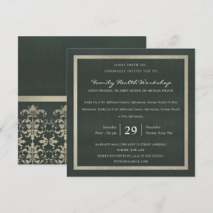 SILVER VELVET BLACK DAMASK CLASSIC WORKSHOP EVAL KAART